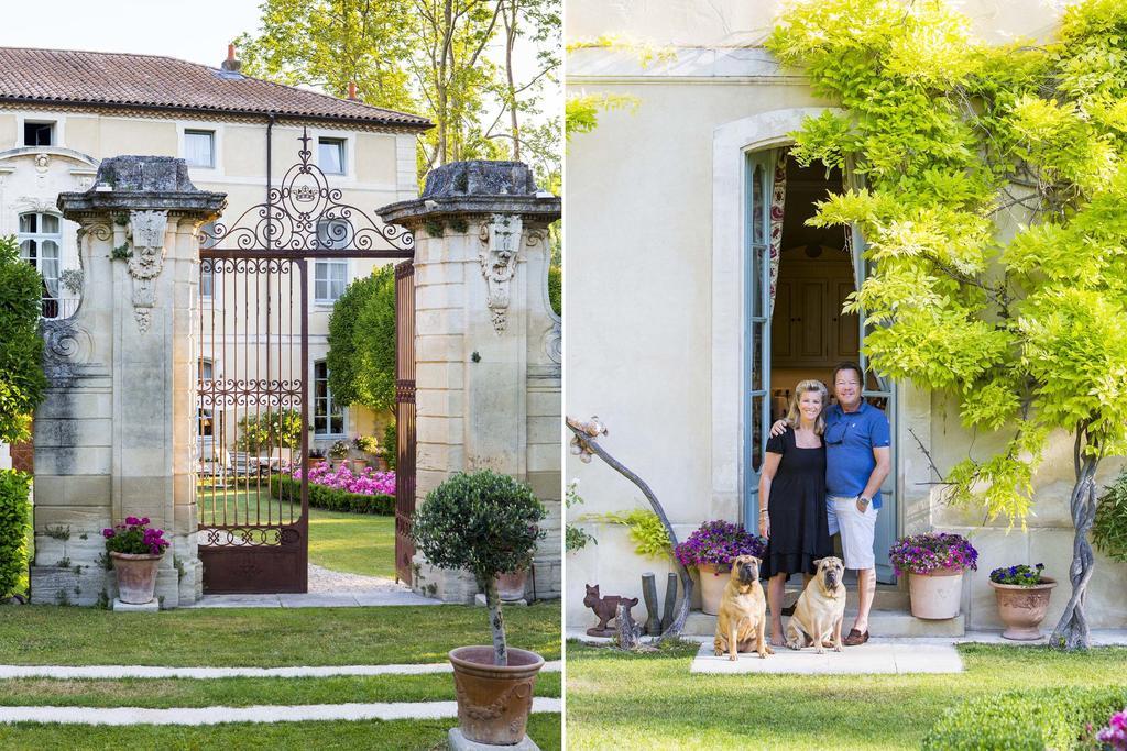 Chateau Talaud Panzió Loriol-du-Comtat Kültér fotó